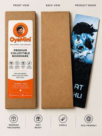 Premium Bookmark (Virat Kohli Inspired)